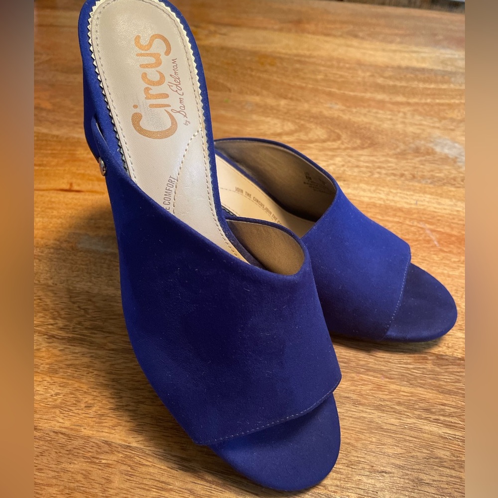 Circus by Sam Edelman Blue Suede Women Sandal